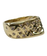 Cubic zirconia Women&#39;s Fashion Ring 14kt Yellow Gold 450862 - $629.00