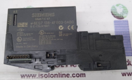 Siemens Simatic S7 6ES7 138-4FB03-0AB0 PROFIsafe W/ Base WDM /C4 DC24V/2A - $7,559.94 MXN