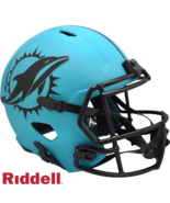 Miami Dolphins Helmet Riddell Replica Full Size Speed Style Rave Alternate - $3,603.68 MXN