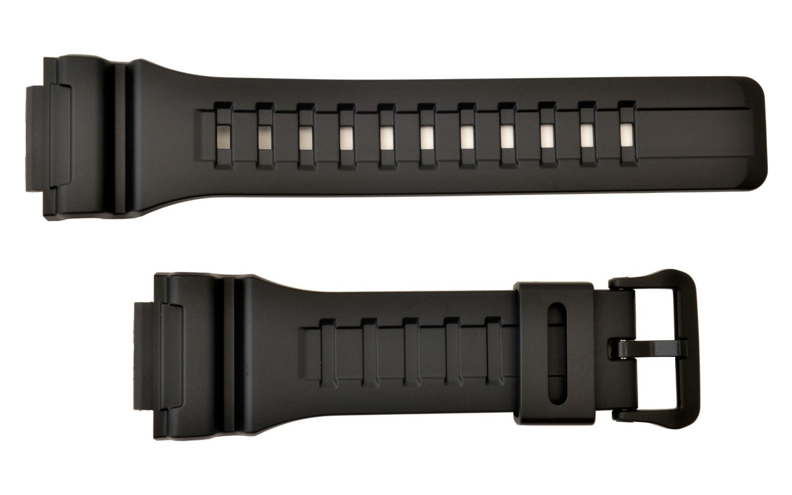 Genuine CASIO G-SHOCK Watch Band Strap AQS810W TRT110H W-735H  Black Rubber Item image 2
