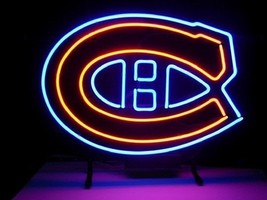 Montreal Canadiens Hockey Neon Sign 16&quot;x14&quot; - £109.38 GBP