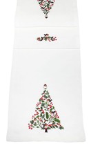 Robins Tree Embroidered Christmas Table Runner - 14&quot; x 75&quot; - $30.90