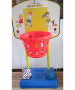 Vintage Fisher Price Basketball Hoop Playset w/ Visitor Home Score Keepe... - $39.00