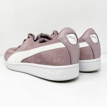 PUMA Womens Vikky Suede Shoes, 7, Pink - $89.99