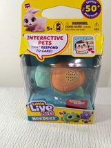NEW Little Live Pets NeeDees Sandee Turtle Sandy Interactive Figure Moos... - $10.00