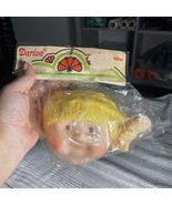 VTG NIOP Darice Inc Sweet Dream Doll Head Blonde Hair Blue Eyes &amp; Hands ... - $9.00