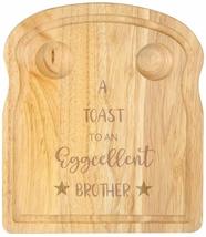 Chichi Gifts A Toast to an Eggcellent Brother Breakfast Egg Board with S... - $20.99