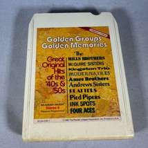 Golden Groups Golden Memories Music 8-Track Tape 1980 Readers Digest Stereo - $178.01 MXN