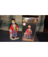 FLAMBRO &quot;CLOWN HOLDING A HORN&quot; FIGURINE by EMMETT KELLY Jr.,PORCELAIN, 5... - €14,10 EUR