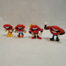 Hardees Plastic Promotional Toy Tang Mouths General Foods Set of 4 - $18.90