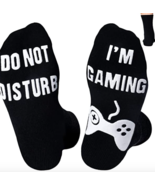 &quot;Do Not Disturb I&#39;m Gaming&quot; Socks  One Size Fits Most NEW - $14.00