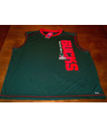 MILWAUKEE BUCKS NBA BASKETBALL JERSEY MENS 2XL XXL NEW w/ TAG - $34.65