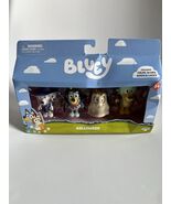 Bluey 4 Pack Halloween Costume play set Chloe, Blue, Bingo &amp; Lucy Moose ... - $21.77