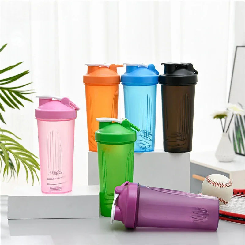 600ml Portable Protein Powder Shaker Bottle Leak Proof Water Bottle for Gym Fitn - $25.00