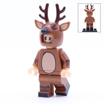 Elk Moose Guy - Mascot Animal Costume Minifigures Toy - £2.54 GBP