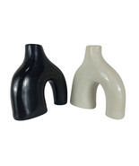 Ceramic Vase Set Of 2 for Decor Modern Decorative Vase for Living Room B... - £76.12 GBP