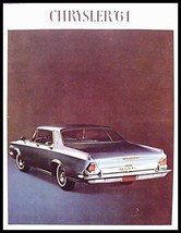 1964 Chrysler Brochure- 300K New Yorker Newport - $15.34