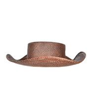 Hollywood Trading Company Mens Hat Solid Brown Size 56 Cm 16SHTCA002 - £75.21 GBP