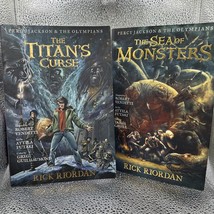 The Titans Curse and The Sea Of Monsters by Rick Riordan - £11.21 GBP