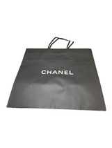 Chanel Empty Black Bag Extra Large White Camellia Flower Gift 19.5”x17.75”x9.25” - $46.74