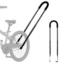 Children Cycling Bike Safety Trainer Handle Balance Push Bar (A-Black) - £38.03 GBP