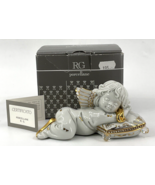 Limoges Oggetti R. G. Angel Figurine W/SWAROVSKI CRYSTAL COD. 228 In Box... - £209.67 GBP