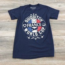 Box Lunch Small Short Sleeve Shirt Quidditch World Cup France Harry Potter - $14.74