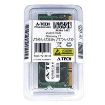 2Gb Sodimm Gateway Lt2525U Lt2526U Lt2704U Lt30 Lt3003A Lt3103U Ram Memory - £27.75 GBP