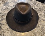 Women&#39;s Biltmore Black Wool Hat Fedora/ Panama Small - $39.60