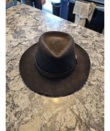 Women&#39;s Biltmore Black Wool Hat Fedora/ Panama Small - $746.38 MXN