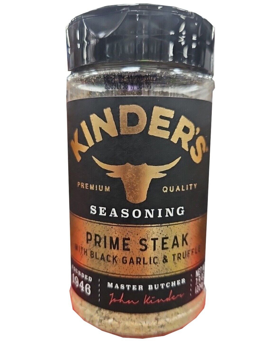 Kinder&#39;s Prime Steak With Black Garlic &amp; Truffle Premium Seasoning No MS... - $13.37