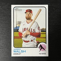 2022 Topps Heritage Baseball Jared Walsh Base #10 Los Angeles Angels - £1.58 GBP
