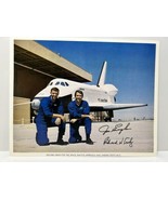 Official NASA ALT (Orbiter101) 8x10 Autopen Signed by Joe Engle &amp; Richar... - $79.17