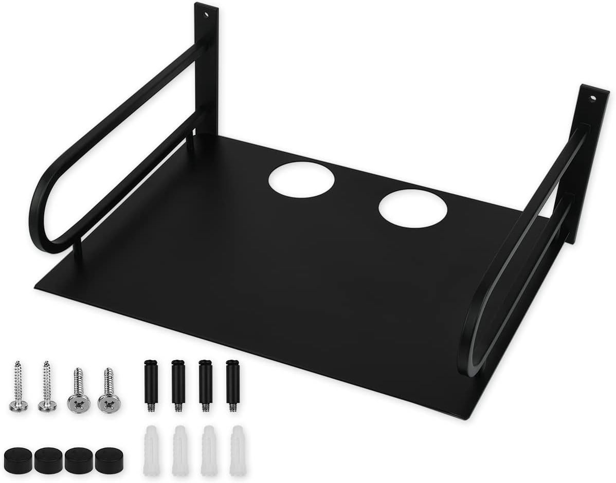 Ds. Distinctive Style Projector Shelf Wall Mount Router Shelf Compact, B... - $43.98