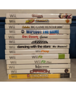 13 Nintendo Wii Games NFS Cabelas Lego Rockband Fit Nerf Wipeout Dancing... - £30.43 GBP