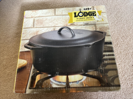 Lodge L10DOL 7-Quart Cast Iron Dutch Oven w/ Self Basting Lid - £113.54 GBP