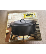 Lodge L10DOL 7-Quart Cast Iron Dutch Oven w/ Self Basting Lid - $143.55