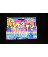 Lisa Frank Artist Pad:8 pk Crayola Crayons Stickers 2007 out-of-print Co... - $124.95