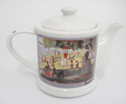 Seurat Tea Pot Sunday Afternoon on Island of Grande Jatte Chicago Art In... - £11.09 GBP
