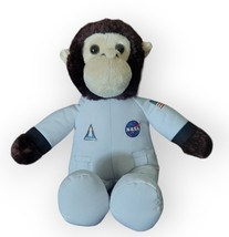 NASA 12&quot; Plush Monkey Astronaut Kennedy Space Center Souvenir GUC NO TAG - £11.12 GBP