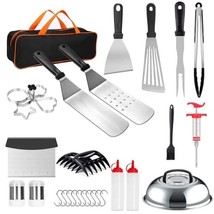 HKARIM Griddle Accessories Kit, 31 PCS Flat Top Grill Tools Set for Blackstone a - £78.28 GBP