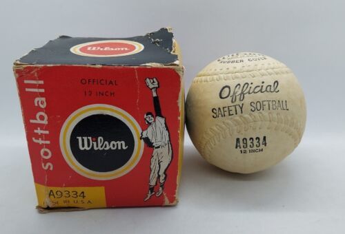 Wilson Softball A9334, 12 Inch, Used, Good Condition - $19.79