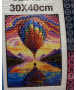 5D Diamond Painting Kits 30 cm x 40 cm Hot Air Balloons Lot of 2 NEW - $14.24
