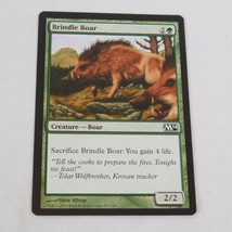Brindle Boar MTG 2013 Green Creature Boar 167/249 Magic 2014 Common Trading Card - £1.17 GBP