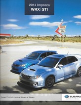 2014 Subaru IMPREZA WRX sales brochure catalog US 14 STI Limited - £7.94 GBP