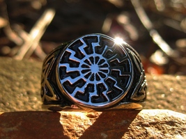 Most Powerful Kick Azz Warrior &quot;The Iron Djinn&quot; Ring - £139.83 GBP