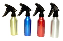 4 Piece Set Aluminum Spray Bottles 7oz Each - Versatile Use for Cleaning... - £9.36 GBP