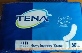 TENA ProSkin Heavy Unisex Incontinent Pad Regular Length 12&quot; L 41509 60 Ct - $18.77