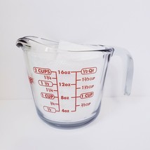 Anchor Hocking 2 Cups/16 oz. Measuring Cup Made in USA - £12.64 GBP