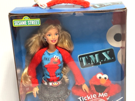 2006 Mattel Sesame Street Tickle Me Elmo Barbie #K5499 New NRFB - $18.32